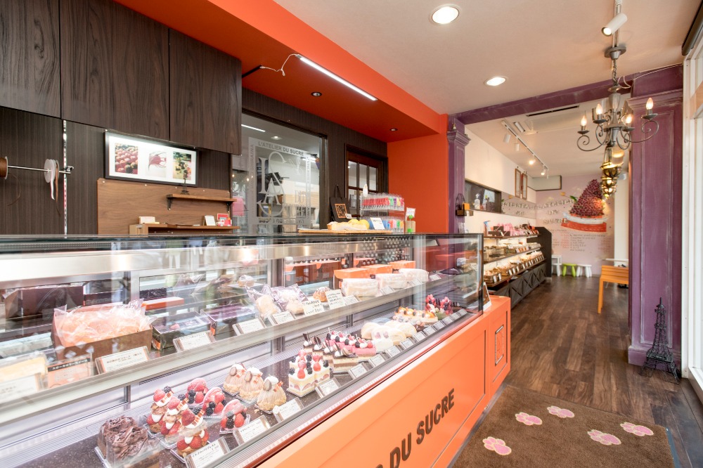 店舗案内 l atelier du sucre 厳選した素材とフルーツから作る洋菓子店